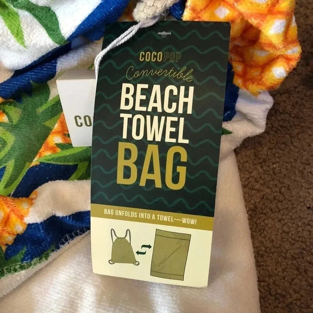 Beach towel/ backpack